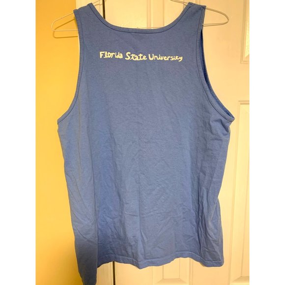Chi Omega Summer 2018 Tank Top T-Shirt - Florida State - Size L - Blue - Picture 5 of 6